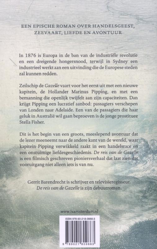 De reis van de Gazelle achterkant