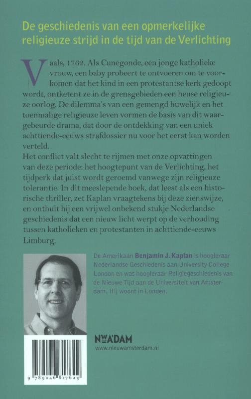 Cunegondes ontvoering achterkant