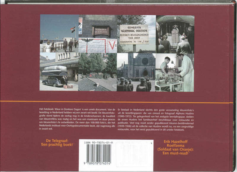 Kleur In Donkere Dagen achterkant