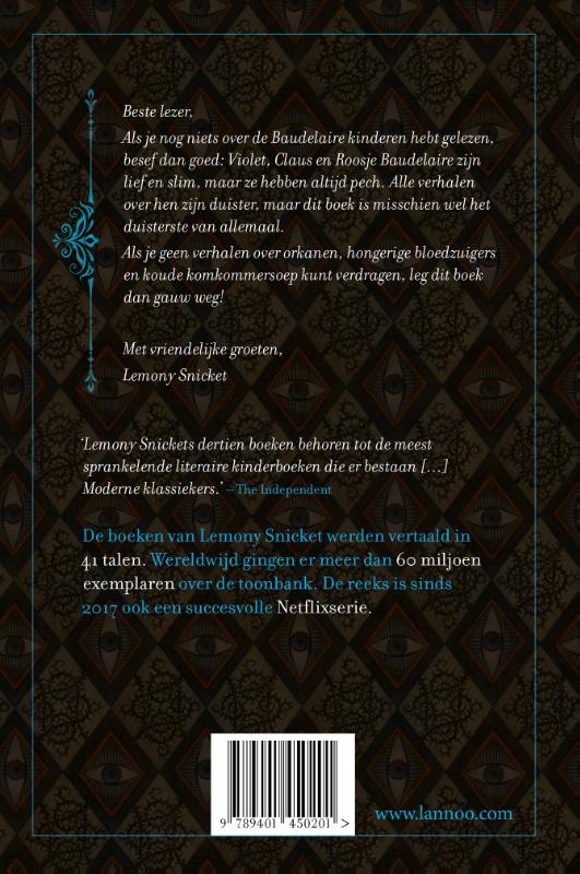 Het duistere derde boek / Lemony Snickets afschuwelijke avonturen achterkant