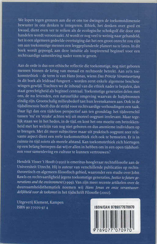 Het recht van de toekomst achterkant