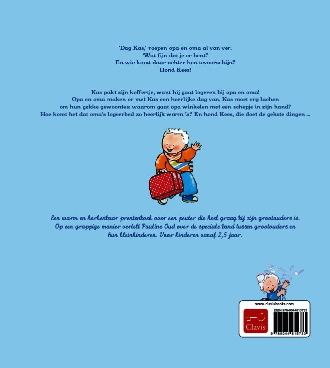 Kas bij opa en oma / Kas en Saar achterkant