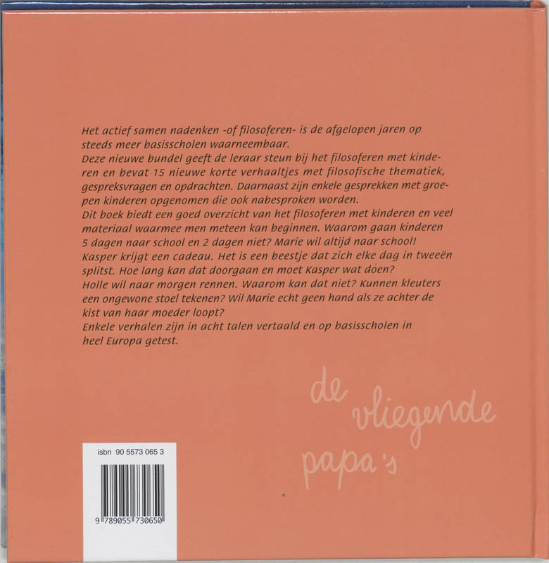 De vliegende papa's achterkant