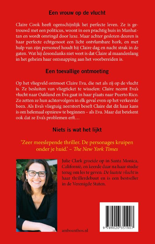 De laatste vlucht achterkant