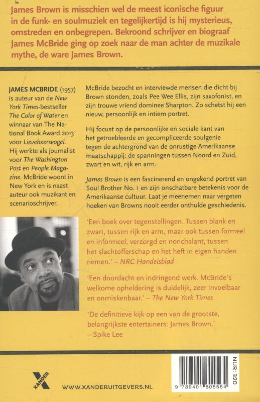 James Brown achterkant