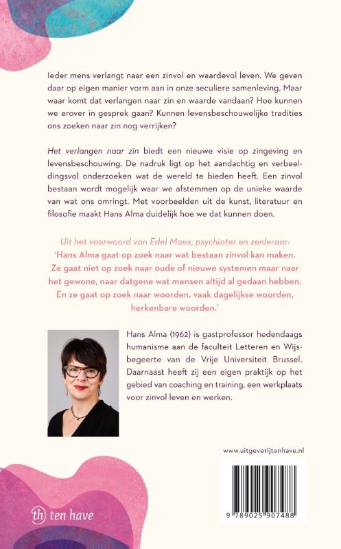 Het verlangen naar zin achterkant