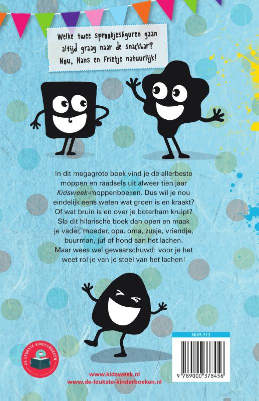 Het megagrote Kidsweek moppenboek / Kidsweek achterkant