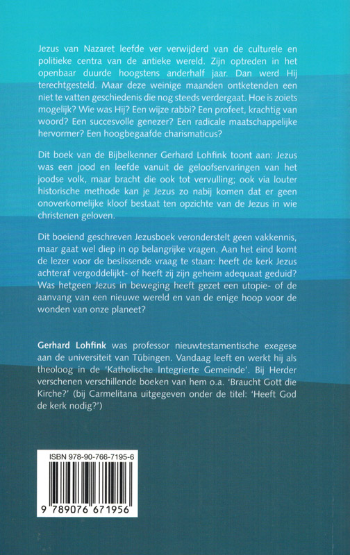 Jezus van Nazareth achterkant
