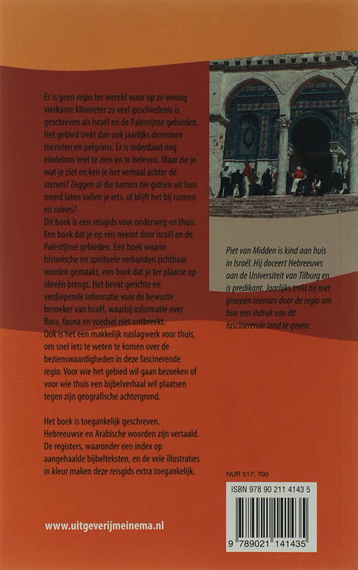Israel En De Palestijnse Gebieden achterkant