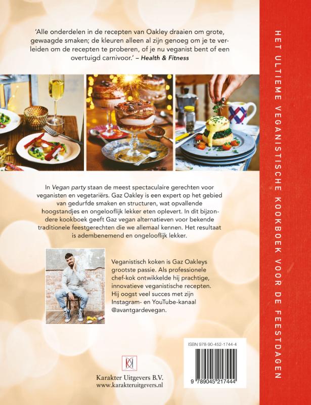 Vegan party achterkant