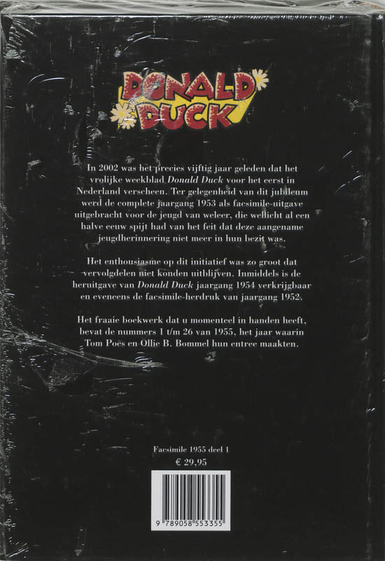 Walt Disney's donald duck 1955-dl 1 achterkant
