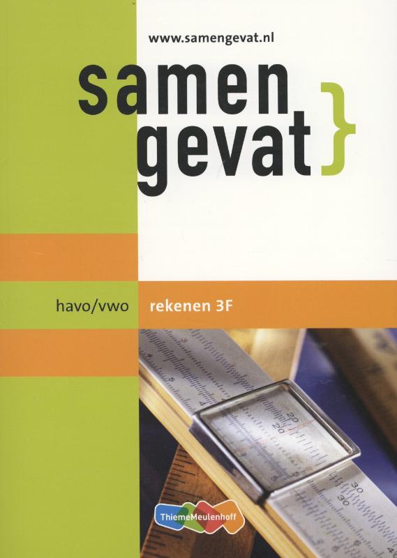 Samengevat - Rekenen 3f Havo vwo
