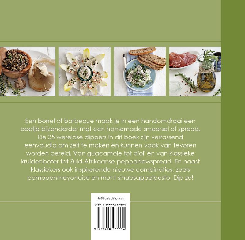 Dippen & smeren achterkant