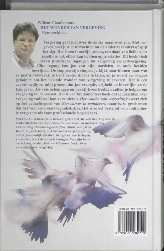 Het wonder van vergeving achterkant