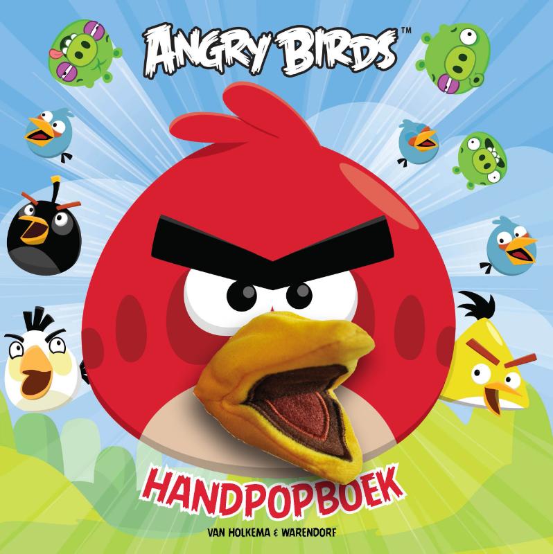 Handpopboek / Angry Birds