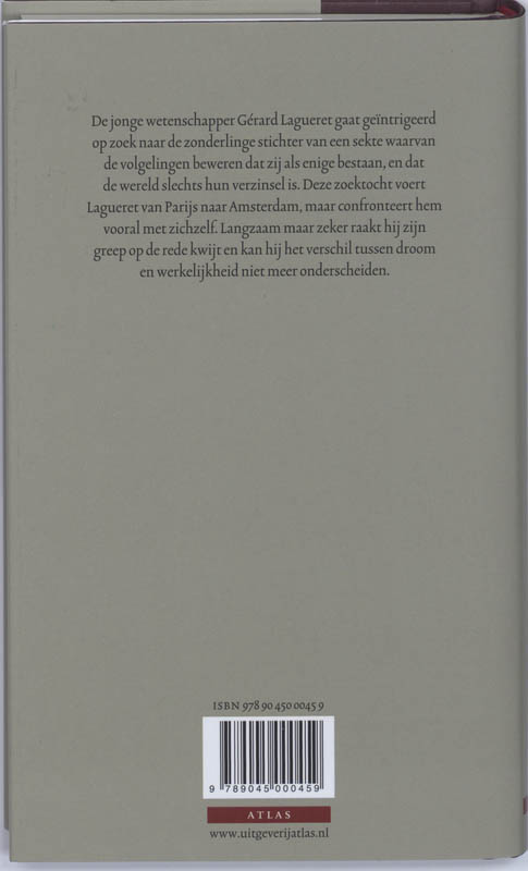 De sekte der egoisten achterkant