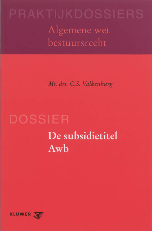 De subsidietitel AWB