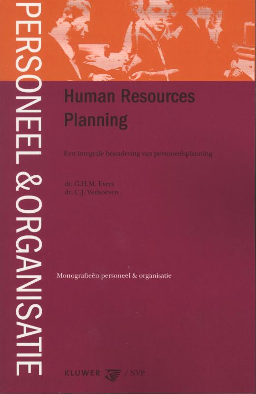Human Resources Planning / Monografieen personeel & organisatie