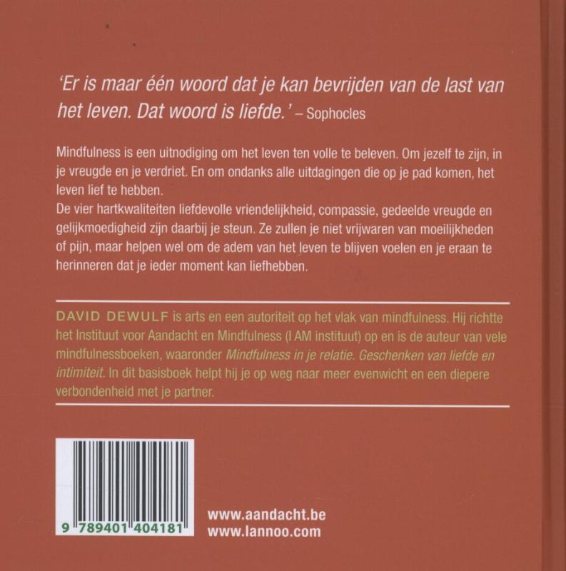 Mindfulness in je relatie achterkant