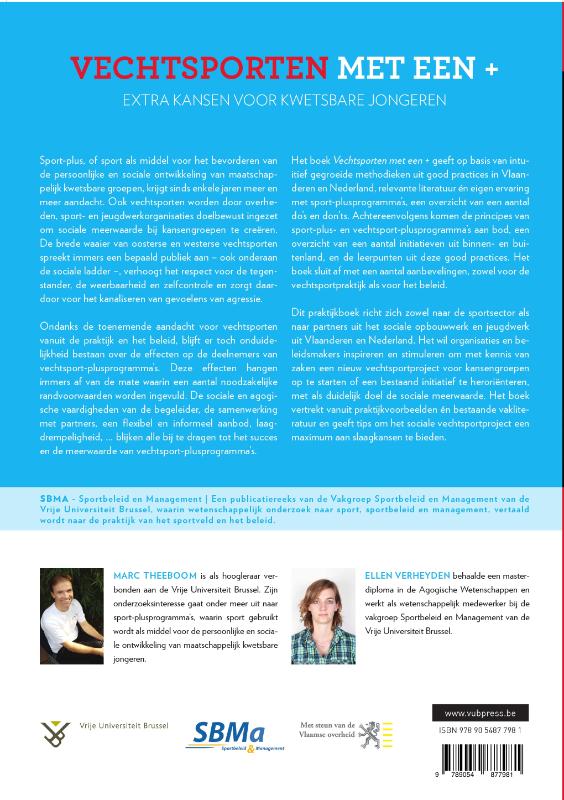 Vechtsporten met een + achterkant
