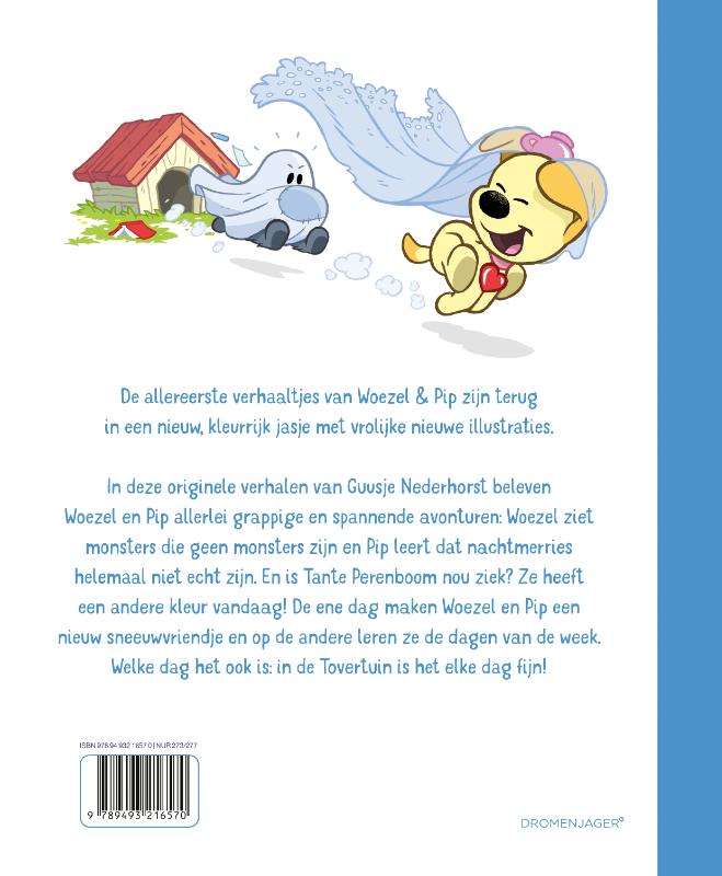 Beste vriendjes / Woezel & Pip achterkant