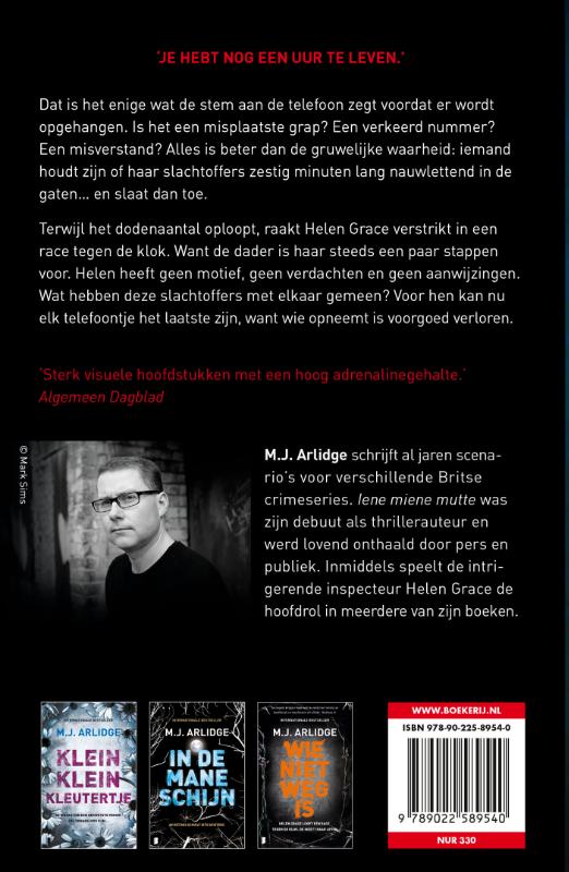 Nog lange niet / Helen Grace / 9 achterkant