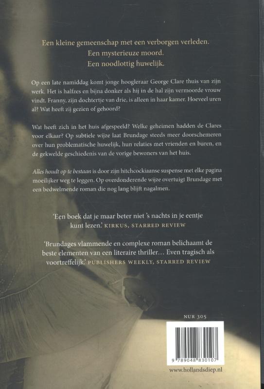 Alles houdt op te bestaan achterkant