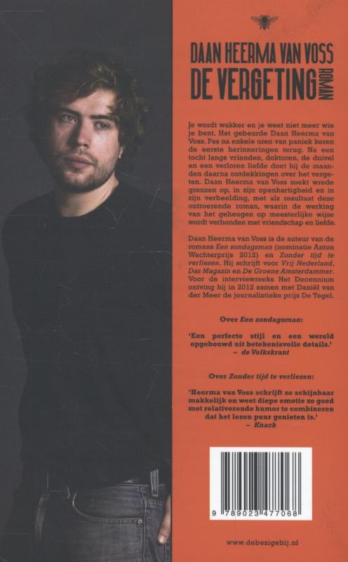 De vergeting achterkant