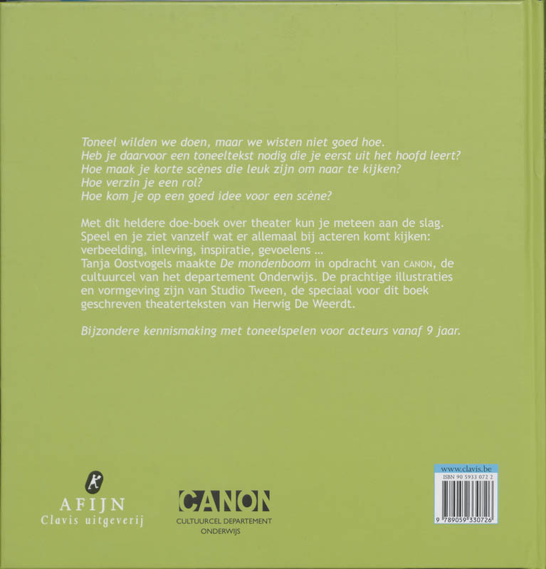 Mondenboom achterkant