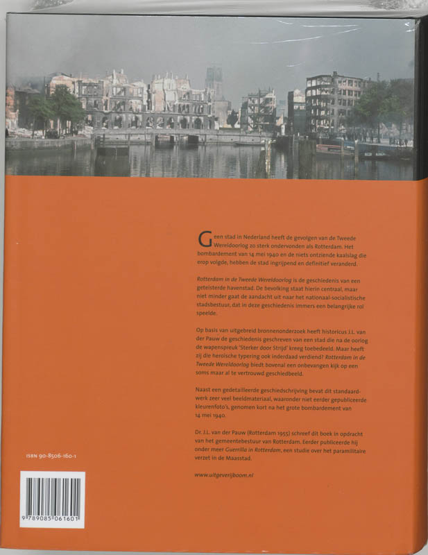 Rotterdam In De Tweede Wereldoorlog achterkant