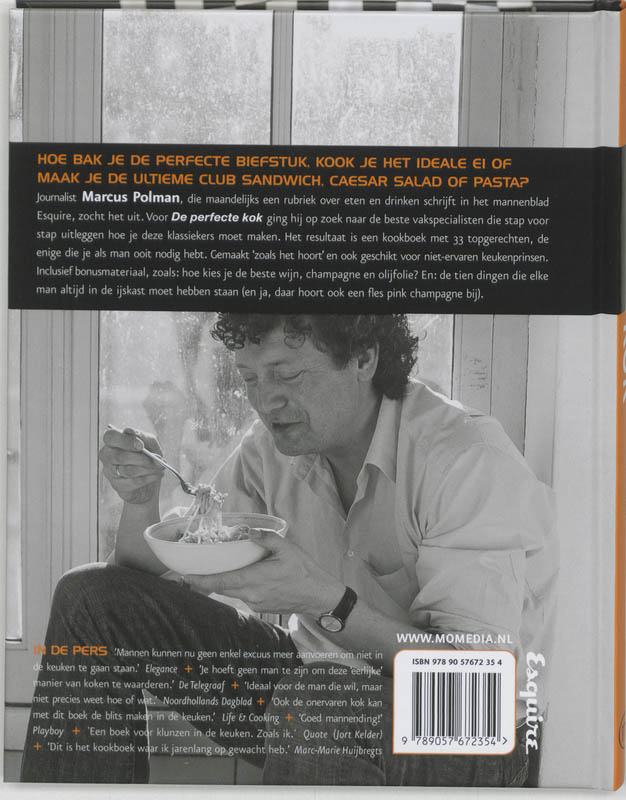 De Perfecte Kok achterkant