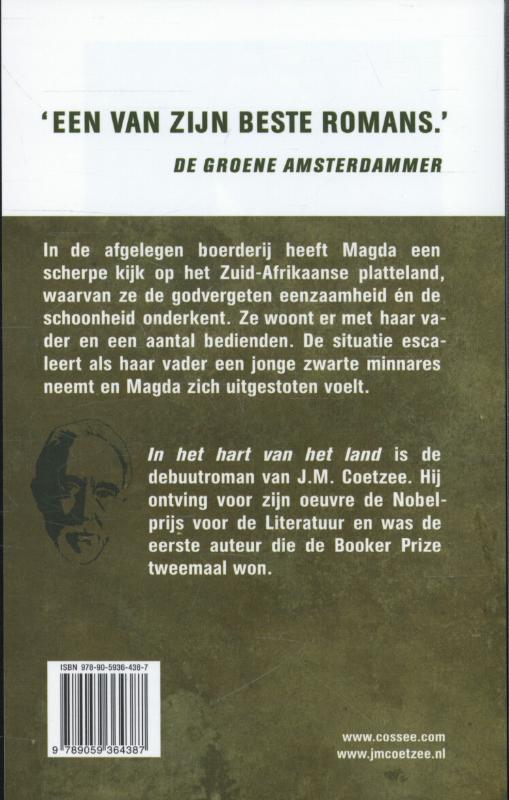 In het hart van het land achterkant