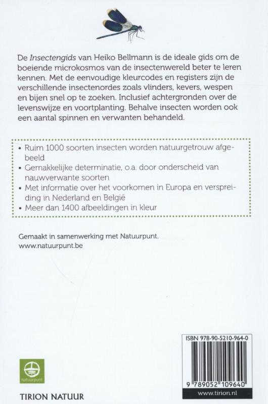 ANWB  -   Insectengids achterkant