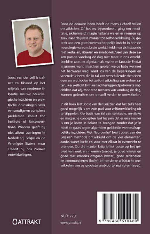 Word wie je bent achterkant