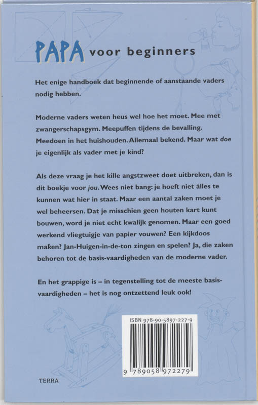 Papa voor beginners achterkant