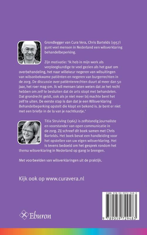 Wie zegt 'het is genoeg' als je zelf niet meer kunt praten? achterkant