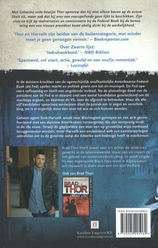 Geheime orde achterkant