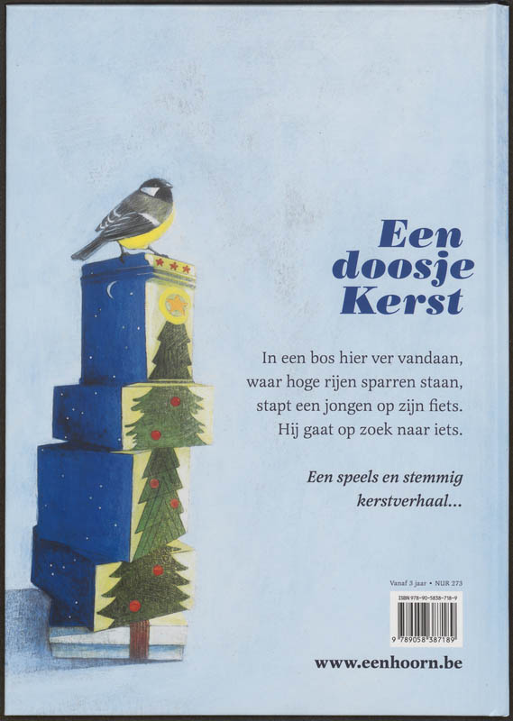Een doosje kerst achterkant