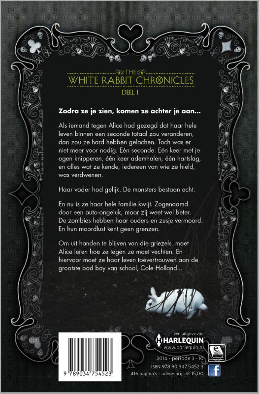 The White Rabbit Chronicles 1 -   Alice in Zombieland achterkant