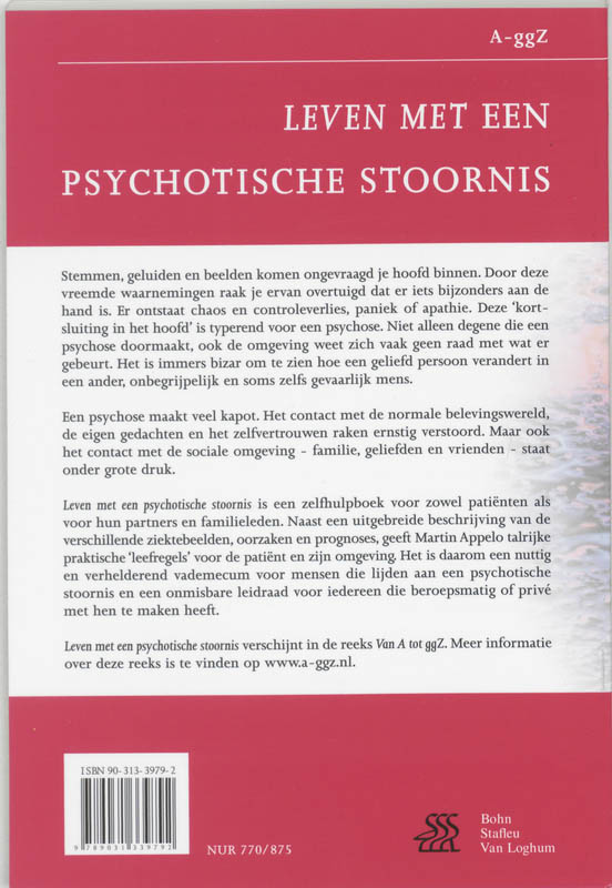 Leven met een psychotische stoornis / Van A tot ggZ / 14 achterkant