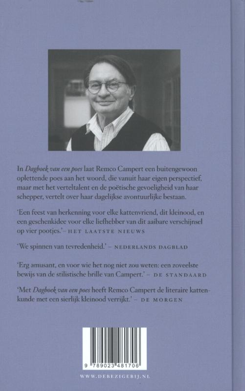 Dagboek van een poes achterkant