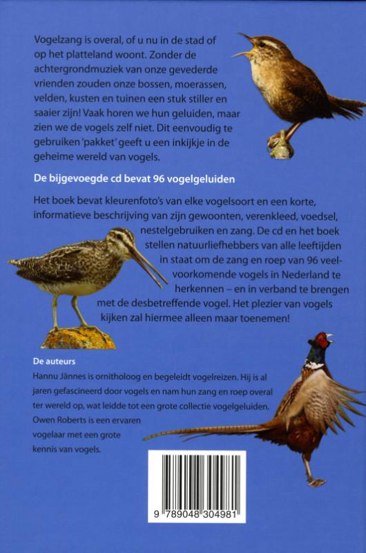 Vogelgids achterkant