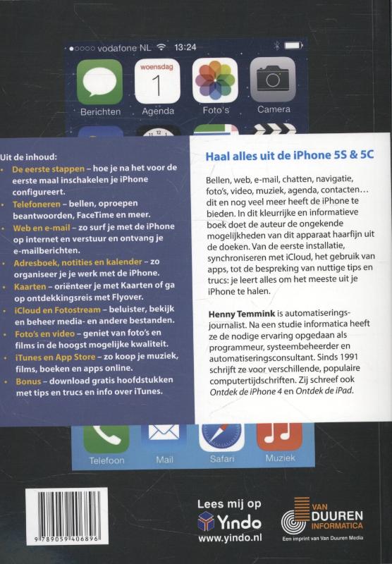 Ontdek de iPhone 5S en 5C achterkant