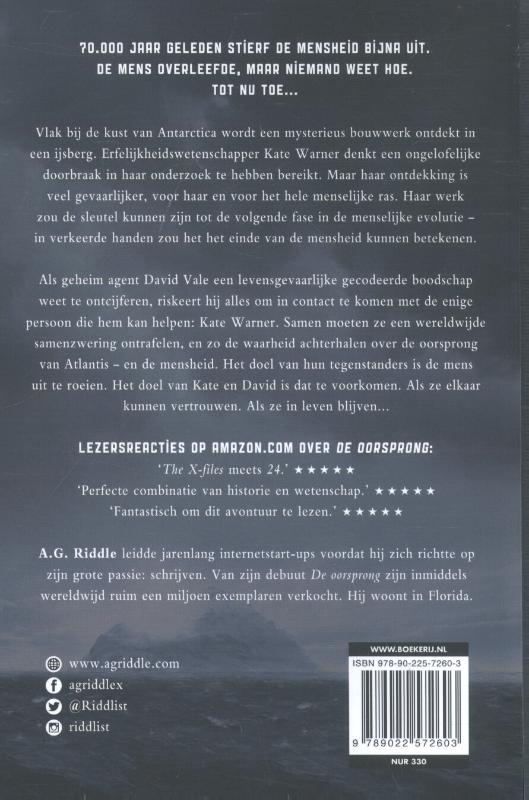 De oorsprong / Atlantis / 1 achterkant