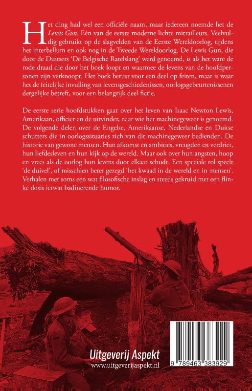 De Belgische ratelslang achterkant