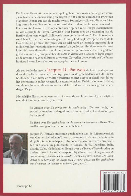 Het Parijs van de sansculotten achterkant