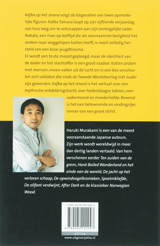 Kafka Op Het Strand achterkant