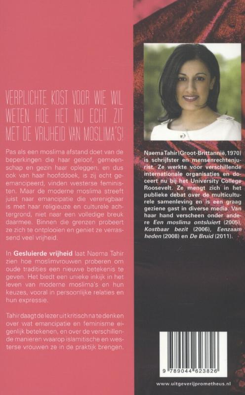 Gesluierde vrijheid achterkant