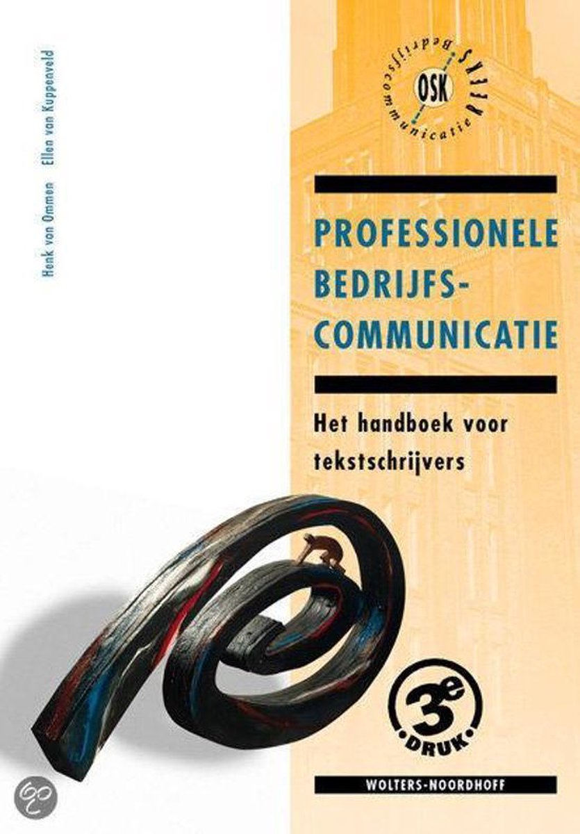 PROFESSIONELE BEDRIJFSCOMMUNICATIE DR 3