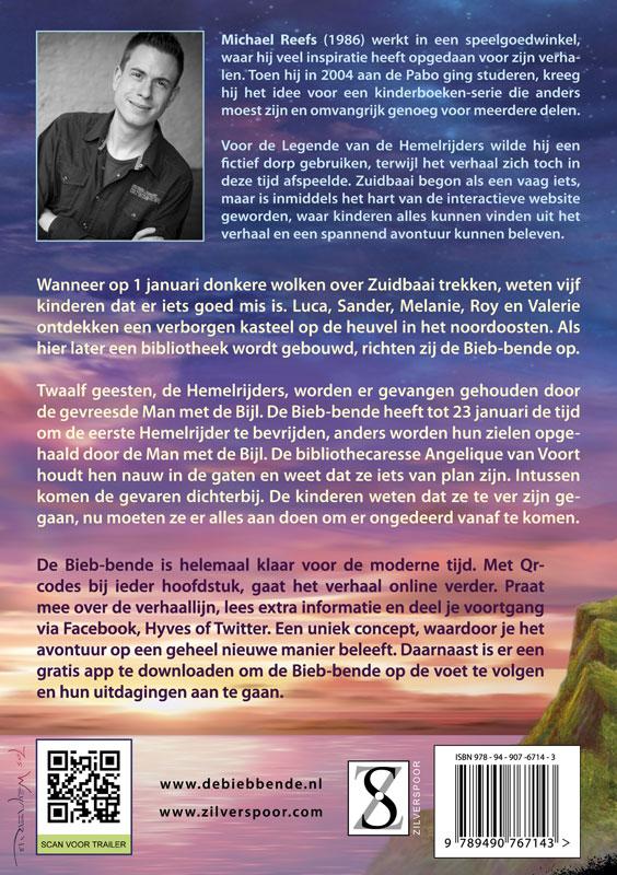 De Bieb-bende 1 - De legende van de Hemelrijders achterkant